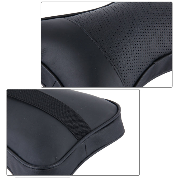 2 PCS MLC-06 Car Neck Pillow Soft Version Lovely Breathe Car Auto Head Neck Rest Cushion Headrest Pillow Pad (Black) by buy2fix