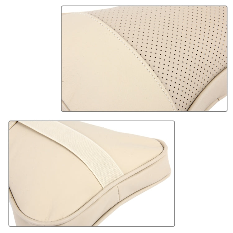2 PCS MLC-06 Car Neck Pillow Soft Version Lovely Breathe Car Auto Head Neck Rest Cushion Headrest Pillow Pad (Khaki) by buy2fix