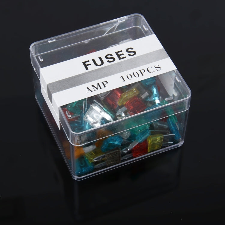 100 PCS 5Amp 7.5Amp 10Amp 15Amp 20Amp 25Amp 30Amp Add-a-circuit Fuse Tap Adapter Blade Fuse Holder(Medium Size) by buy2fix