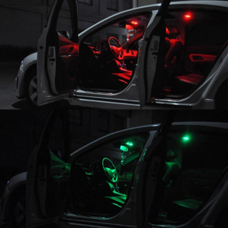 2 PCS 18W Auto Flash Strobe Fade Smooth Remote Controlled Colorful LED Roof Decorative Lamp with 36 SMD-5050 LED, DC 12V by buy2fix