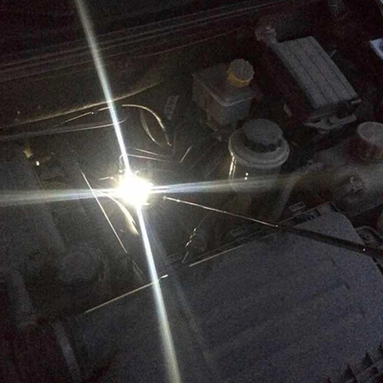 Retractable Vehicle Car Chassis Telescoping Inspection Mirror with 1 PCS 5mm LED Light, Mirror Diameter: 55mm, Max Expanding Length: 940mm - Electronic Test by buy2fix | Online Shopping UK | buy2fix