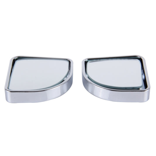 3R-015 2 PCS Car Blind Spot Rear View Wide Angle Mirror, Diameter: 5cm(Silver) by 3R