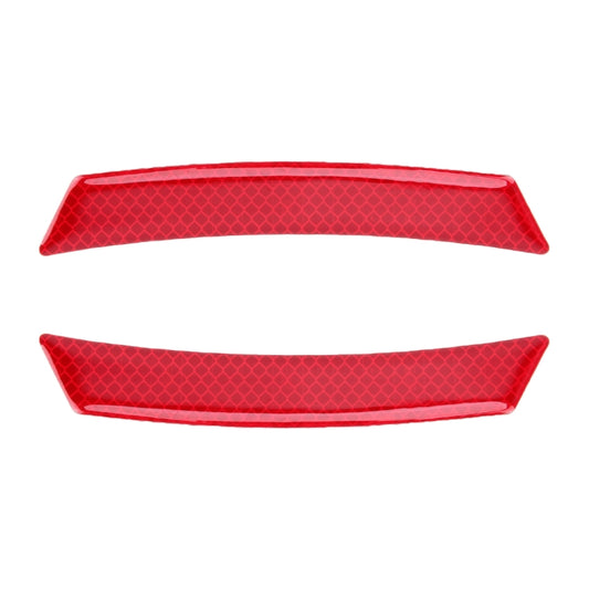 2 PCS Car-Styling Wheel Eyebrow Decorative Sticker Decorative Strip (Red) by buy2fix