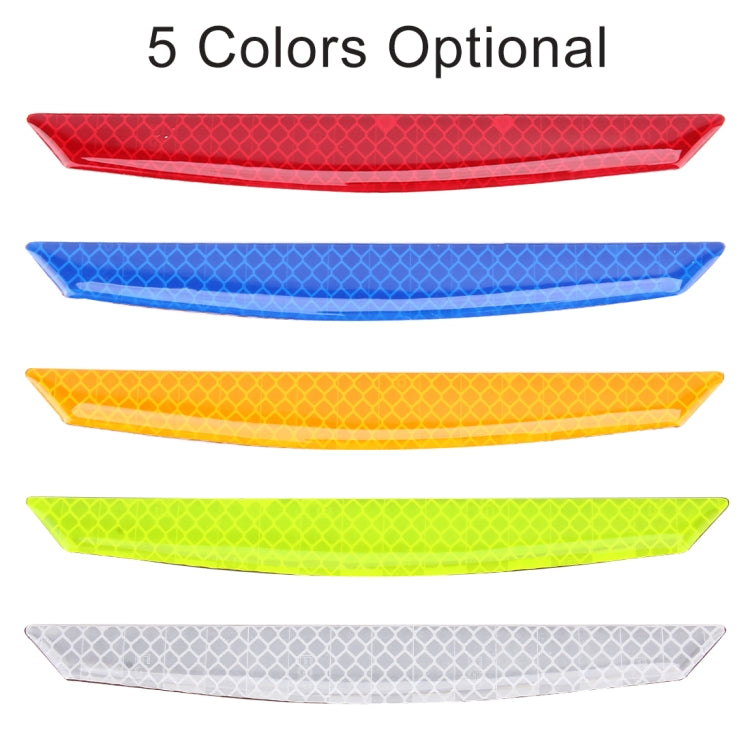 4 PCS Universal Car Door Anti-collision Strip Protection Guards Trims Stickers (Blue) - Anti Collision Sticker by buy2fix | Online Shopping UK | buy2fix