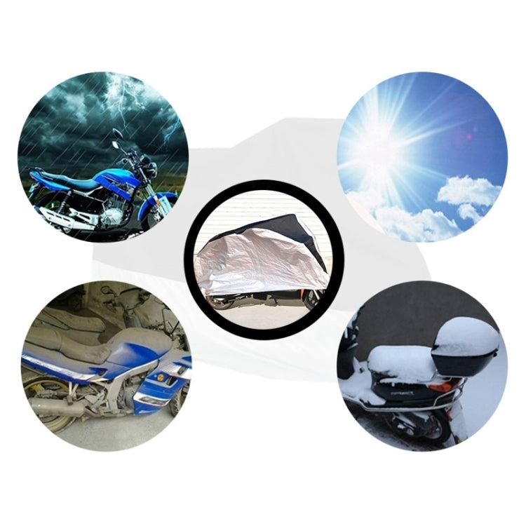 190T Polyester Taffeta All Season Waterproof Sun Motorcycle Mountain Bike Cover Dust & Anti-UV Outdoor Camouflage Bicycle Protector, Size: M by buy2fix