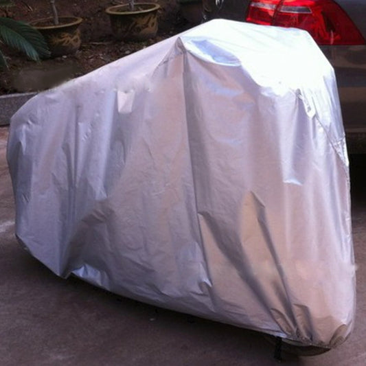 190T Polyester Taffeta All Season Waterproof Sun Motorcycle Mountain Bike Cover Dust & Anti-UV Outdoor Camouflage Bicycle Protector, Size: L by buy2fix