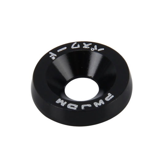 10 PCS Car Modified Screw Gaskets Bodywork Stainless Steel Gasket Bolts, Diameter: 19mm(Black) - Nuts & Bolts by buy2fix | Online Shopping UK | buy2fix