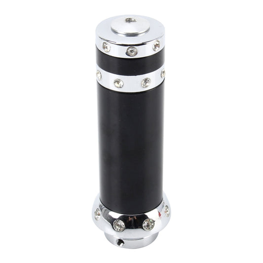 Universal Aluminum Silver Black Decorative Strip Hand Brake Lever Hand Brake Cover Grips Hand Brake Protective Cover by buy2fix