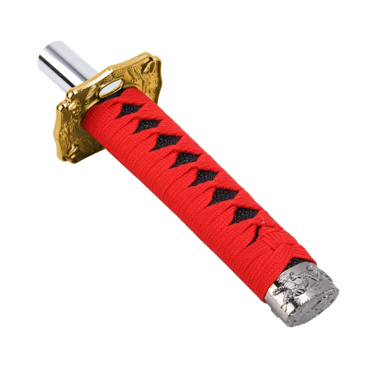 Universal Metal Hand Shape Shank Shape Decorative Strip Hand Brake Lever Hand Brake Cover Grips Hand Brake Protective Cover(Red) by buy2fix