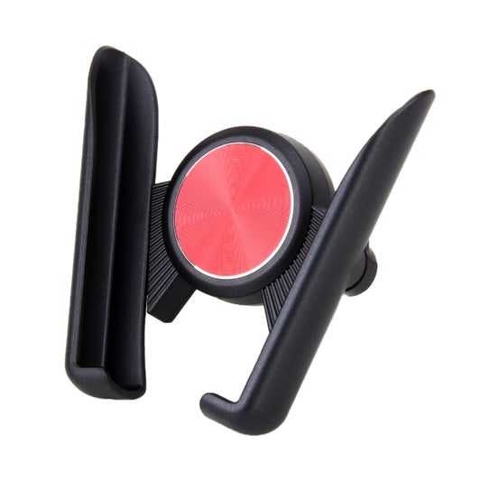 Universal Car Air Vent Mount Phone Holder Stand, Clip Width: 6-8.5cm, For iPhone, Galaxy, Sony, Lenovo, HTC, Huawei and other Smartphones (Red) by buy2fix