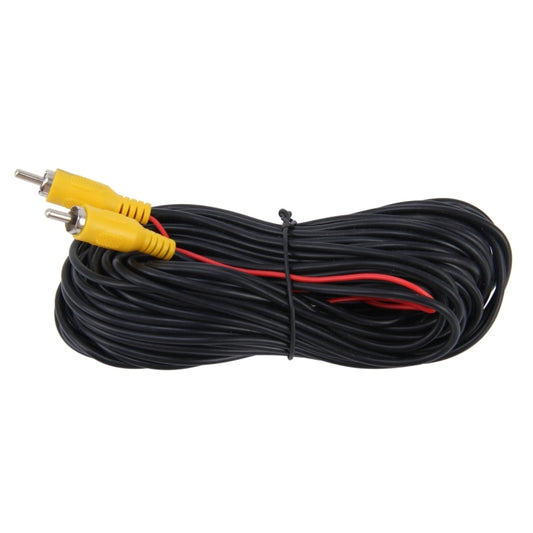 Car Reverse Rear View Parking Camera Video Cable With Detection Wire, Cable Length: 10m by buy2fix
