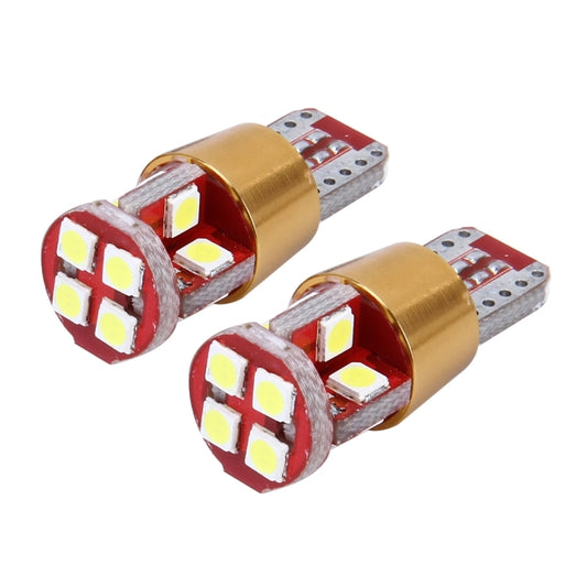 2 PCS T10 3W 300 LM 6000K Constant Current Car Clearance Light with 12 SMD-3030 Lamps, DC 9-18V(White Light) by buy2fix