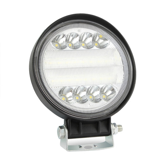 2 PCS 4 inch 15W Spot / Flood Light White Light Round-Shaped Waterproof Car SUV Work Lights Spotlight LED Bulbs, DC 9-30V by buy2fix
