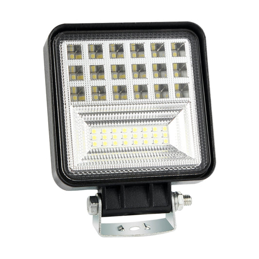 2 PCS 4 inch 20W Spot / Flood Light White Light Square-Shaped Waterproof Car SUV Work Lights Spotlight LED Bulbs, DC 9-30V by buy2fix