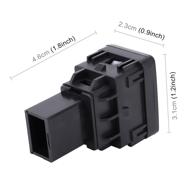 Car Fog Light 5 Pin On-Off Button Switch with Cable for Nissan Sylphy(Green Light) - Car Switches by buy2fix | Online Shopping UK | buy2fix
