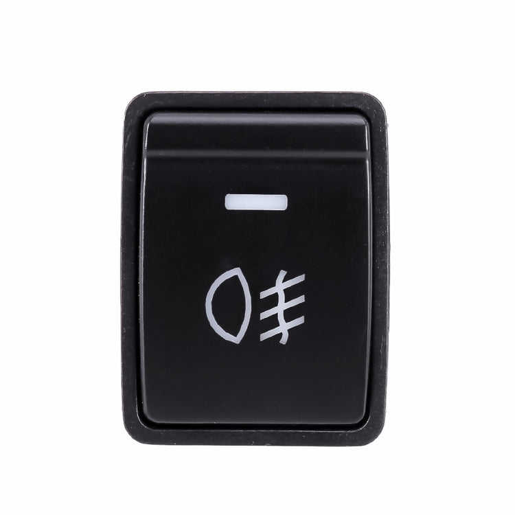 Car Fog Light 5 Pin On-Off Button Switch with Cable for Nissan Sylphy(Green Light) - Car Switches by buy2fix | Online Shopping UK | buy2fix
