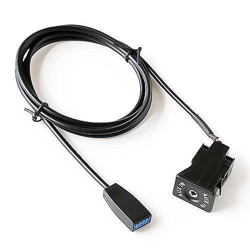 CD AUX Interface + Wiring Hardness for BMW E46, Cable Length: 1.5m - Car Switches by buy2fix | Online Shopping UK | buy2fix