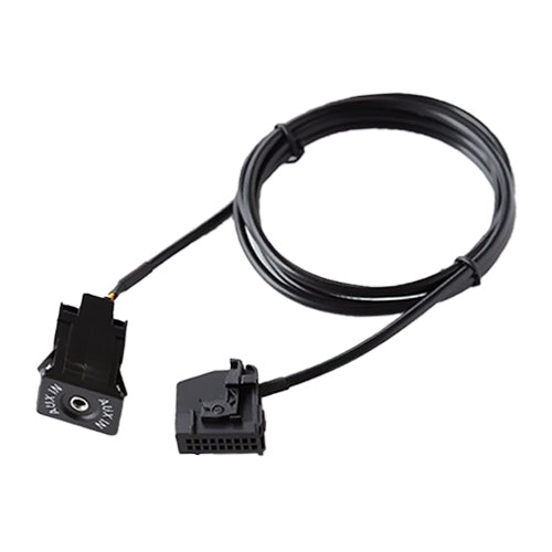 AUX Adapter Switch Plug + Wiring Hardness for Volkswagen Audi MFD2 RNS2 / Ford, Cable Length: 1.5m - DIY Cables by buy2fix | Online Shopping UK | buy2fix