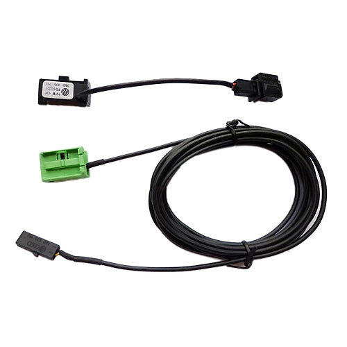 Car Bluetooth Phone Microphone Cable Wiring Harness for Volkswagen RCD510 RNS315, Cable Length: 4m by buy2fix