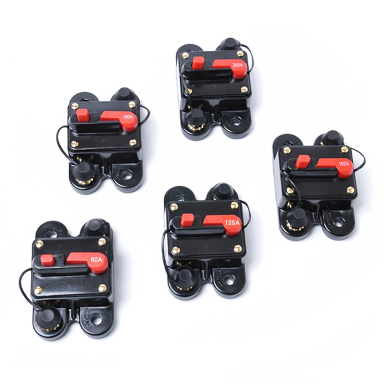 80A DC 12-24V Car Audio Stereo Circuit Breaker Automatic Reset Fuse Holder by buy2fix