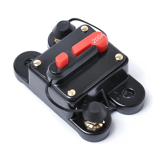 200A DC 12-24V Car Audio Stereo Circuit Breaker Automatic Reset Fuse Holder - Fuse by buy2fix | Online Shopping UK | buy2fix