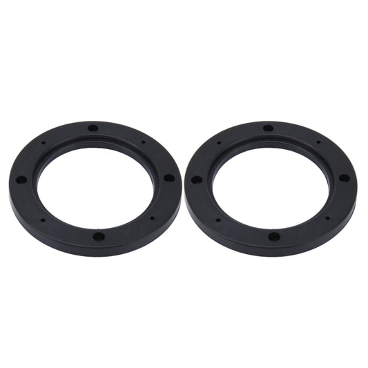 2 PCS 5 inch Car Auto ABS Loudspeaker Base Protection Hollow Cover Holder Mat, Inner Diameter: 12.5cm by buy2fix