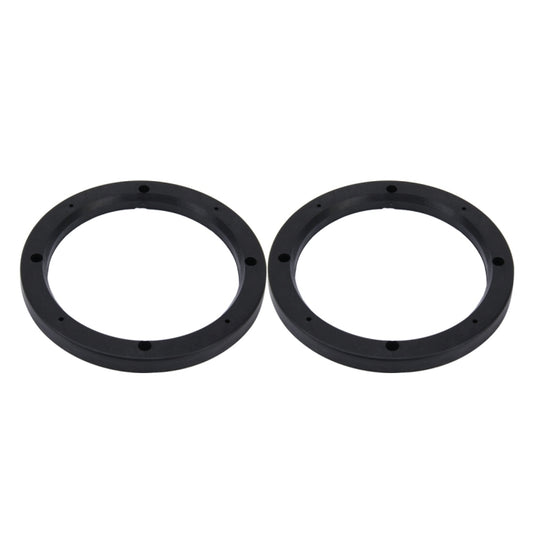 2 PCS 6.5 inch Car Auto ABS Loudspeaker Base Protection Hollow Cover Holder Mat, Inner Diameter: 14.5cm by buy2fix