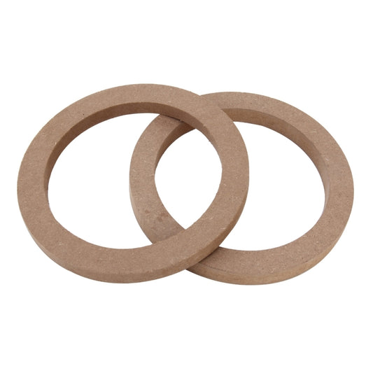2 PCS Car Auto Universal Wood Loudspeaker Base Protection Cover Holder Mat, Inner Diameter: 14.5cm by buy2fix