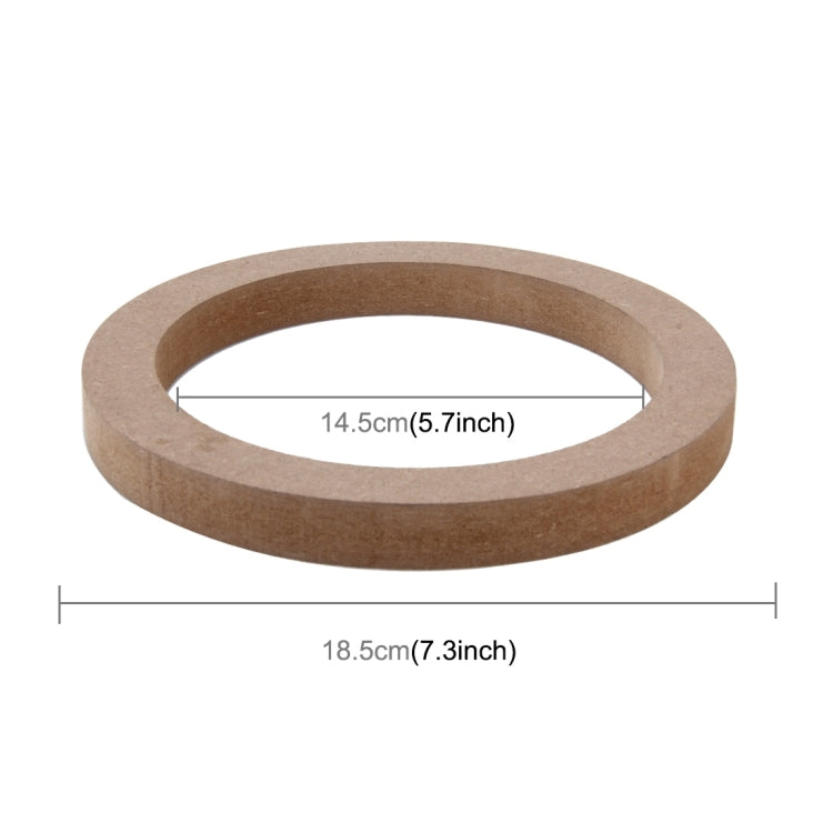 2 PCS Car Auto Universal Wood Loudspeaker Base Protection Cover Holder Mat, Inner Diameter: 14.5cm - Car Amplifiers by buy2fix | Online Shopping UK | buy2fix