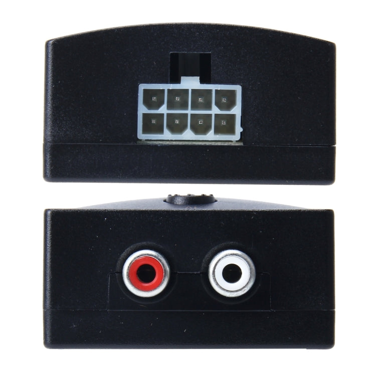 Adjustable 2 Channel RCA Line Car Auto Speaker High to Low Impedance Converter Amplifier Adapter - Car Amplifiers by buy2fix | Online Shopping UK | buy2fix