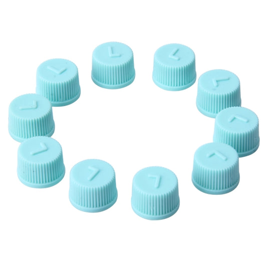 100 PCS Car Auto Universal Dustproof Air Condition Low Pressure Protective Valve Cap Cover by buy2fix