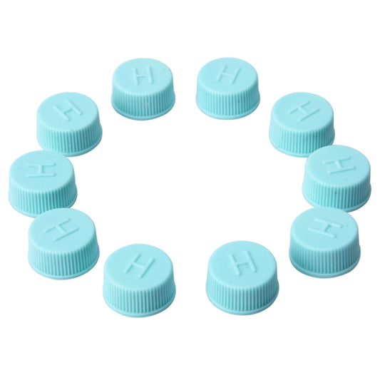 100 PCS Car Auto Universal Dustproof Air Condition High Pressure Protective Valve Cap Cover by buy2fix