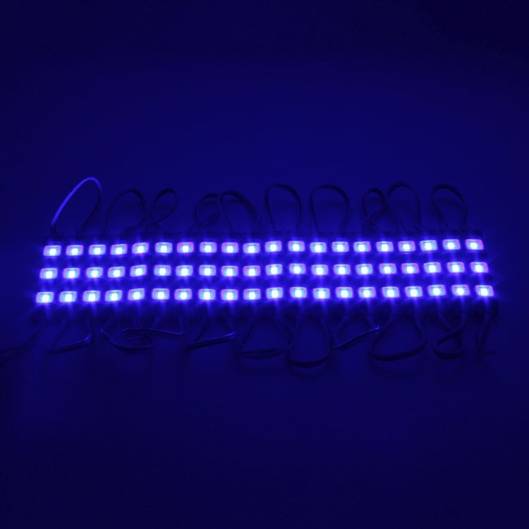 20×1W Sign LED DC 12V 3 SMD-5630-LEDs Module Waterproof Super Bright Light(Blue Light) by buy2fix