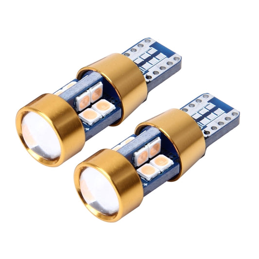 2 PCS T10 3W Error-Free Car Clearance Light with 19 SMD-3030 LED Lamp, DC 12V (Pink Light) by buy2fix