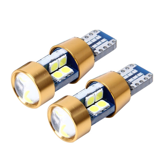 2 PCS T10 3W Error-Free Car Clearance Light with 19 SMD-3030 LED Lamp, DC 12V (White Light) by buy2fix