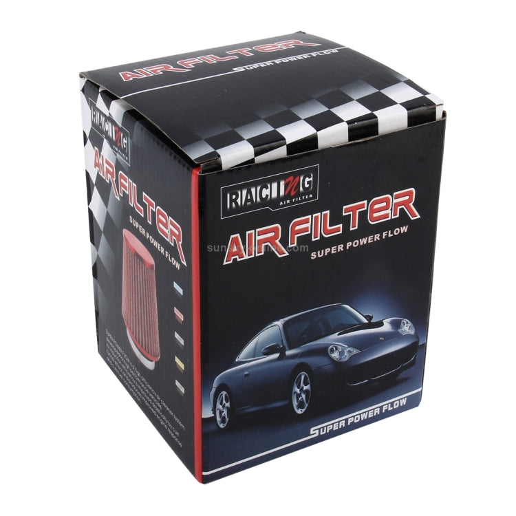 Universal Car Air Filter Mechanic Supercharger Car Car Filter Kits Air Intake Cool Filter, Size: 14.5*15cm(Red)(Red) by buy2fix