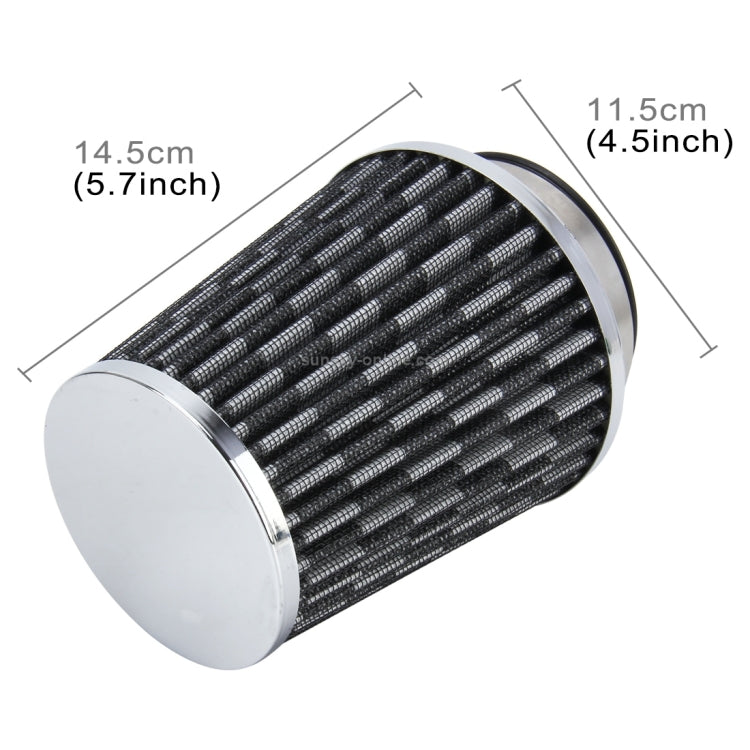 Universal Car Air Filter Mechanic Supercharger Car Car Filter Kits Air Intake Cool Filter, Size: 14.5*11.5cm(Black)(Black) - Air Intake System by buy2fix | Online Shopping UK | buy2fix