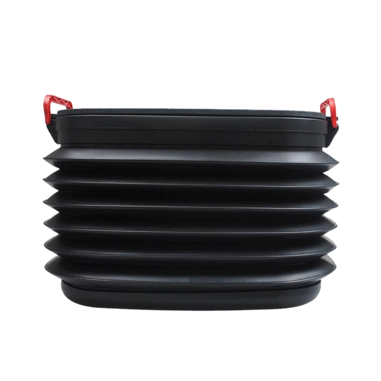 37L Car Collapsible Plastic Organizer Bin with Lid for Camping and Outdoor - Stowing Tidying by buy2fix | Online Shopping UK | buy2fix
