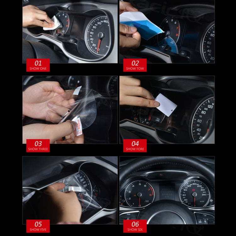 Car-Styling Auto Protection Covers Accessories Car Dashboard Protective Film 99% Light Transmitting for Audi A4L - Accessories & Parts by buy2fix | Online Shopping UK | buy2fix