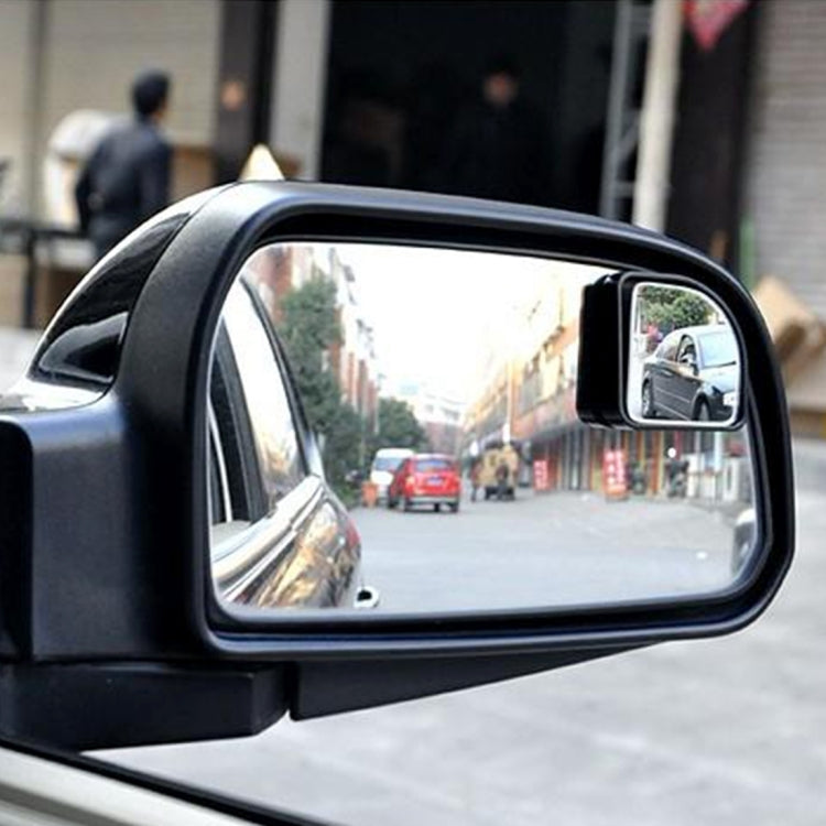 3R-015 2 PCS Car Blind Spot Rear View Wide Angle Mirror, Diameter: 5cm(Black) by 3R