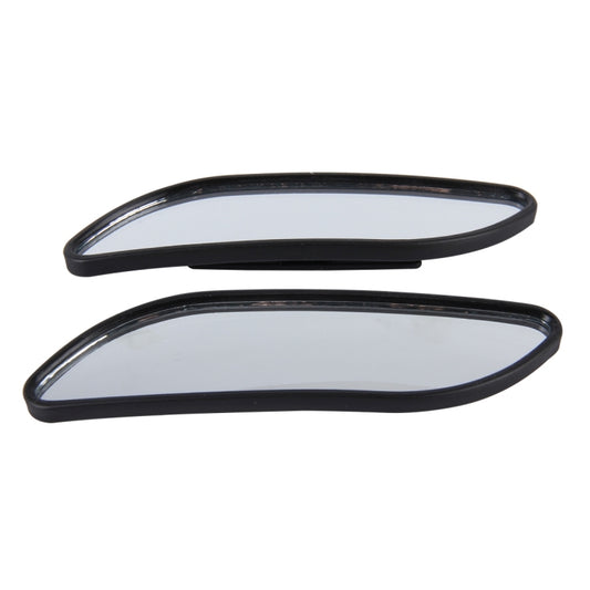 3R-067 2 PCS Car Blind Spot and Wide Rear View Wide Angle Adjustable Mirror(Black) by 3R