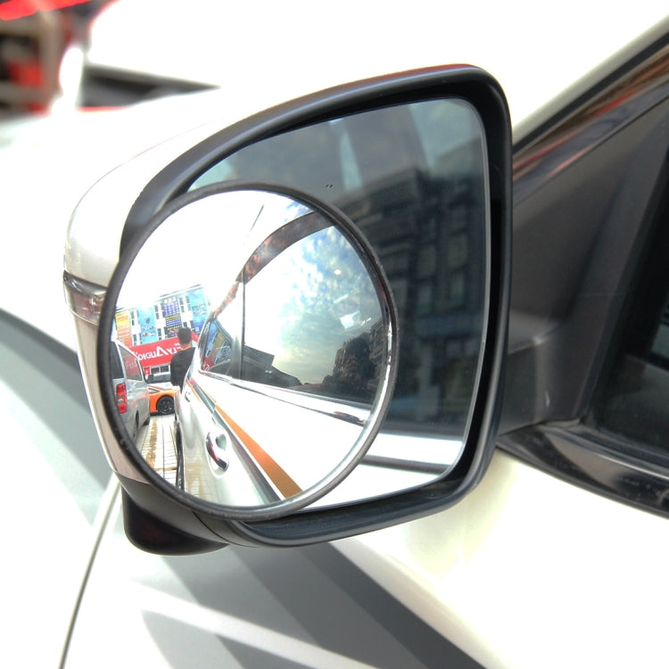 3R-098 Car Blind Spot Rear View Wide Angle Mirror, Diameter: 9.8cm(Black) by 3R
