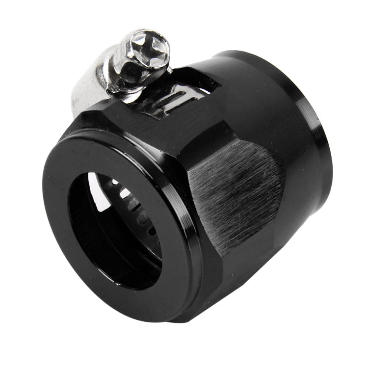 AN10 Car Performance Aluminum Accessories Adapter Nitrite Hose Finisher Adapter Nylon Braided Hose Clamp Red Finish, Random Color Delivery by buy2fix