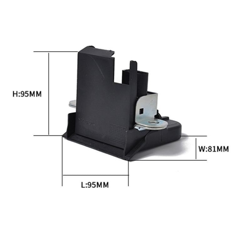 Car Liftgate Trunk Lock Actuator 5M0827505E for Volkswagen Jetta 2010-2014 / Seat 2004-2016 by buy2fix