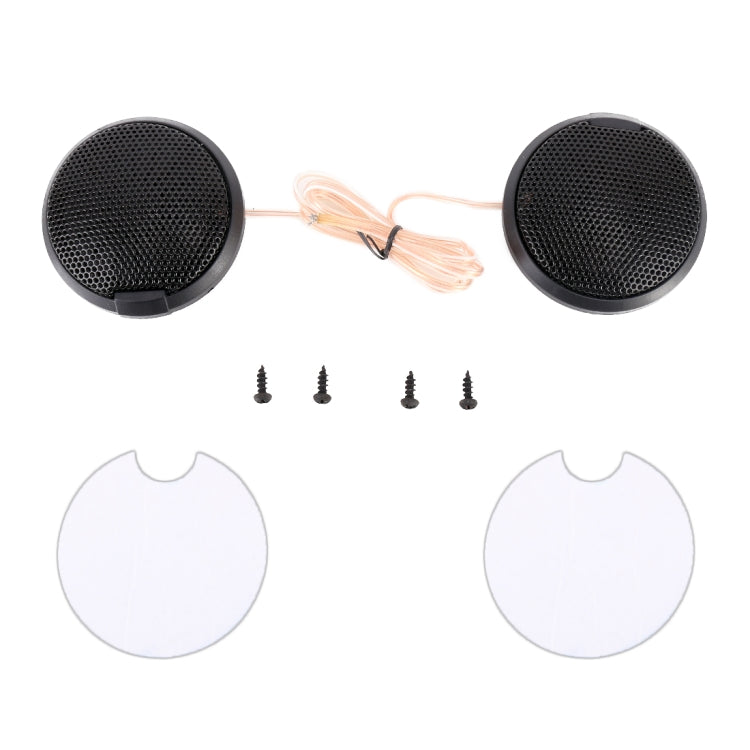 2 PCS CQS-68 20W 105dB Car Dome Tweeter Audio Loudspeaker Treble Speaker - Car Amplifiers by buy2fix | Online Shopping UK | buy2fix