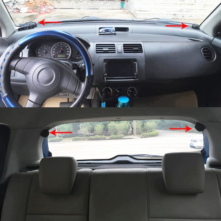 2 PCS CQS-68 20W 105dB Car Dome Tweeter Audio Loudspeaker Treble Speaker - Car Amplifiers by buy2fix | Online Shopping UK | buy2fix