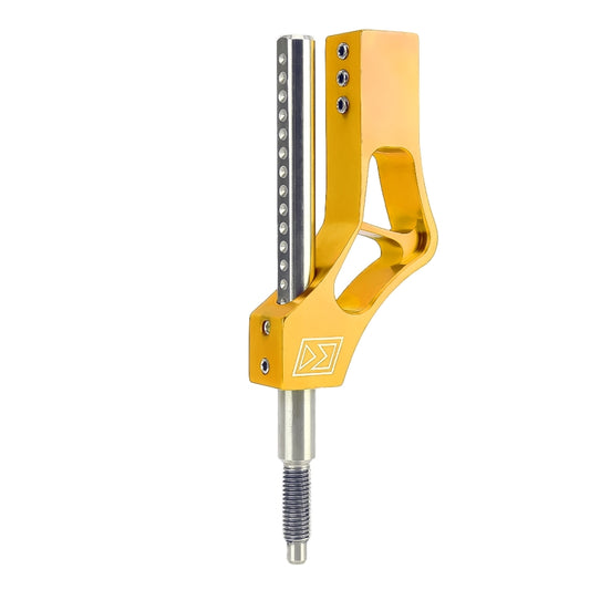 Car Modification Heightening Gear Shifter Extension Rod Adjustable Height Adjuster Lever Shift Lever with Adapters for Honda(Gold) by buy2fix