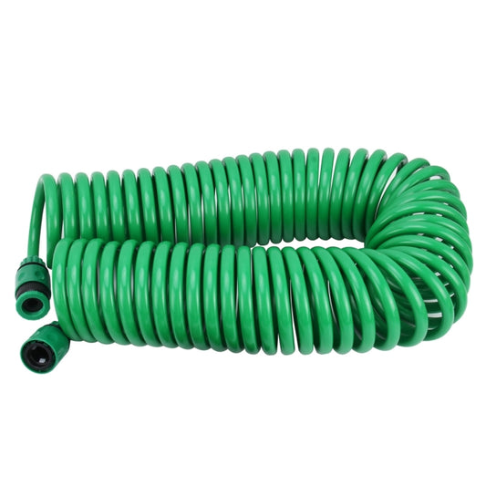 Garden Watering Series Spring Tube Hose Telescopic Spiral Pipe with Water Connector Adaptor and Connector, Length: 15m by buy2fix