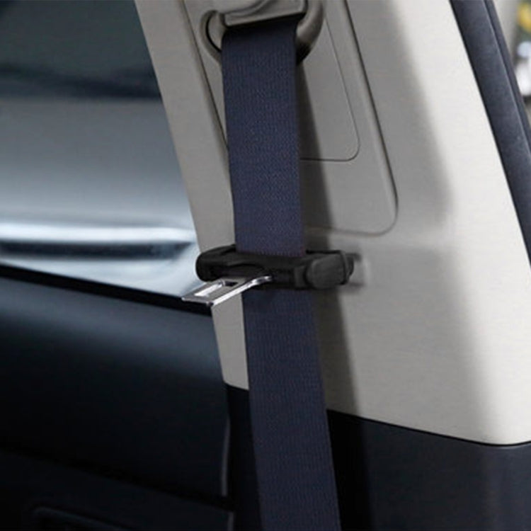 Universal Adjustable Car Seat Belt Buckle Plug Protective Cover Case(Black) by buy2fix
