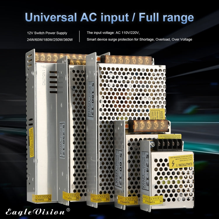 AC 220V to DC 12V 30A 360W Power Adapter AC-DC Converter Step Down Module Voltage Transformer Switch Power - Others by buy2fix | Online Shopping UK | buy2fix